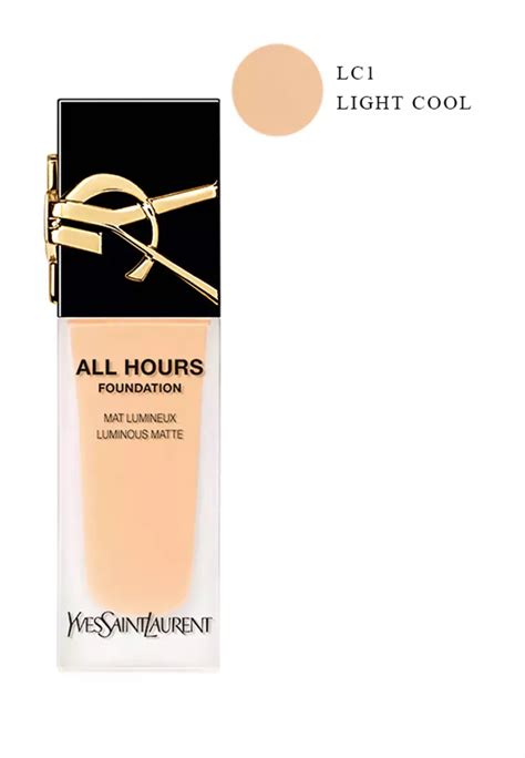 lc1 ysl foundation|YSL longwear foundation.